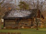 Historic Log Cabin, Village Park, Geneseo, New York