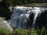 Middle Falls And Rainbow, Letchworth Park, Portageville