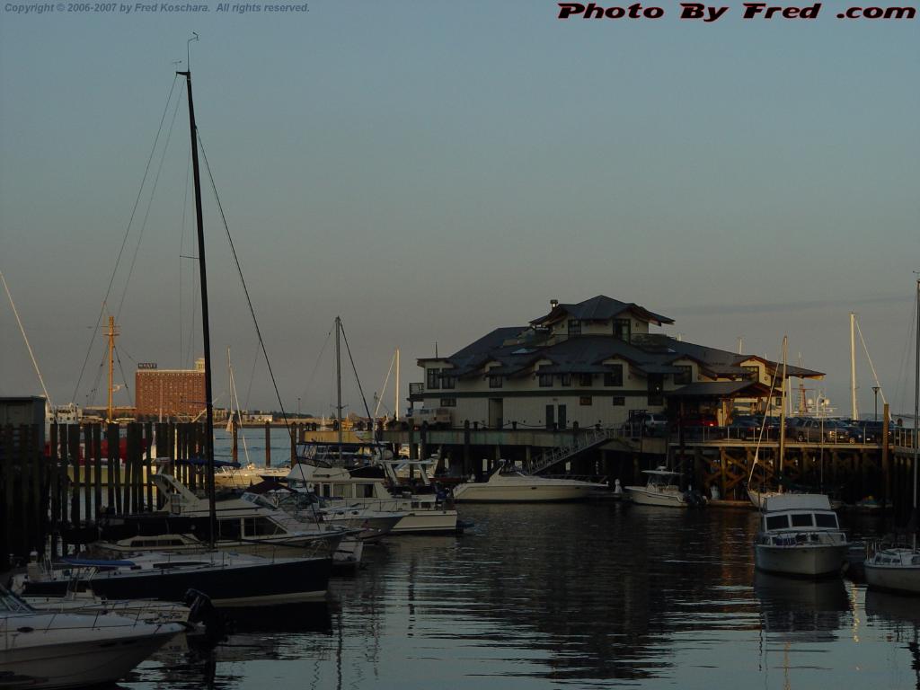 Evening Shadows, Boston Harbor