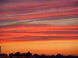 Sunset Over Allston, from Mass. Ave. Bridge