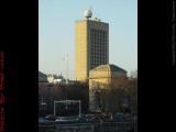 Green Building, MIT, from Mass. Ave. Bridge