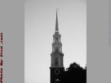 Early Evening Spire, Park Street Church