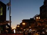 Streetlights Taking Over Sunset, Boylston Street, Boston