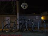 Bike Rack in Available Light, Orange Line, Sullivan Square