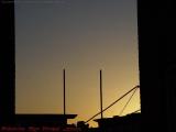 Sunset Rooftop Silhouettes, East Boston