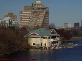 Boston University Boathouse, Spring Afternoon