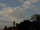 Lamp in Silhouette with Clouds, Boston Public Garden