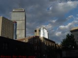 Late Afternoon Sunburst Reflection, from Mass Ave, Boston