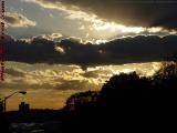 Late Day Sunbeams, from Longfellow Bridge, Cambridge