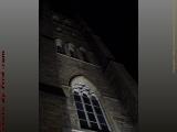 Bell Tower Windows in Available Light, Holy Cross Church