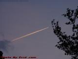 Jet Streak in Sunset, Esplanade, Boston