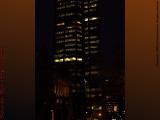 Trinity/Hancock Perspective in Deep Dusk, Copley Square