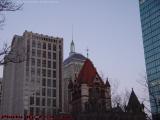 Trinity Church In Perspective, Copley Square, Boston