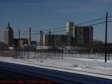 Bitter Winterscape, Amtrak Station, Rochester, NY