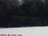 Rock Wall With Ice, Hawkes Pond, Saugus, Massachusetts