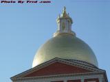 Gold Dome And Cupola, Massachusetts State House