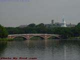 Harvard Foot Bridge, Cambridge, Charles River Perspective