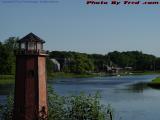 Miniature Lighthouse Perspective, Saugus River, Saugus
