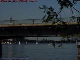 Harvard Bridge Over the Charles, Esplanade Perspective