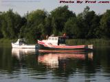Fishing Boats Resting In Evening High Tide, Saugus River