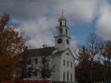 First Parish Church in Autumn Dress, Berlin, Mass.