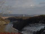 Genesee Gorge Perspective Below Mt. Morris Dam, Letchworth
