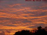 Sunset Leaking Under Passing Storm Clouds, Natick, Mass.