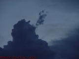 Cloud Face Blowing "Smoke", from Kenmore Square, Boston