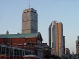 Lower Huntington Avenue At Sunset, from Northeastern