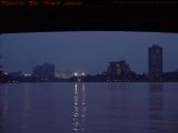 Upriver View In Available Light Under Mass. Ave. Bridge