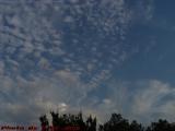 Cirrocumulus Clouds Over Sparse Cumulus, Virga, E. Boston