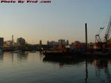 Slumbering Lagoon in Sunset Light, Esplanade, Boston