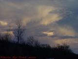 Blue Sunset Edge of the Storm Clouds, Groveland, New York