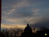 Pensive Sunset Sky, Christian Science Plaza, Boston