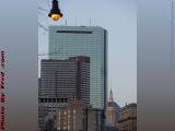 Streetlight Over John Hancock, Huntington Ave., Boston