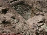 Cut Rock Study With Lichen, Dell Court, Lynn, Mass.