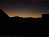 Deep Dusk Western Sky, Luxor Towers Perspective, Las Vegas
