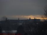 Modern Day Castle Under Breaking Storm Clouds, Danvers