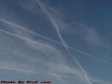 Crossed Paths in the Sky, Jet Streaks Over Boston
