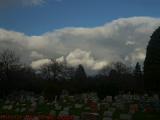 Storm Brewing Over Mount Hope Cemetary, Rochester, NY