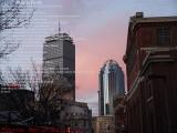 March Forth 2015; Prudential Area on Sunset Hues, Boston
