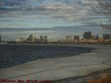 Sunny and Cold, Charles River Perspective Near B.U.