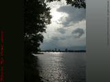 Clouds and Sunlight Reflecting on the Charles, Boston