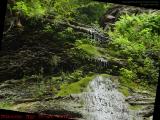 House Gully Falls Perspective, Groveland, New York