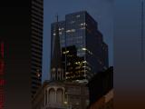 Old South and IBM in Gloaming Light, Washington Street