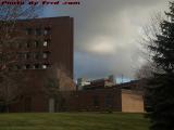 Threatening Skies Over Strong Memorial Hospital, Rochester