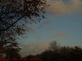 Cold December Sky, Mystic River Parkway, Medford, Mass.