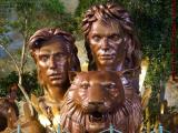 Sigfried and Roy Monument at the Mirage, Las Vegas, Nevada