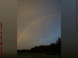 Double Rainbow, a Hint of a Third, Crystal Pond, Peabody