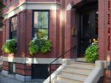 Late Summer Flower Baskets, 7 Fairfield Street, Boston